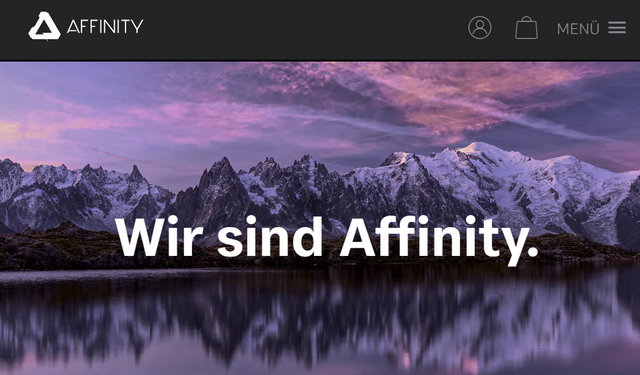 Affinity Produkte