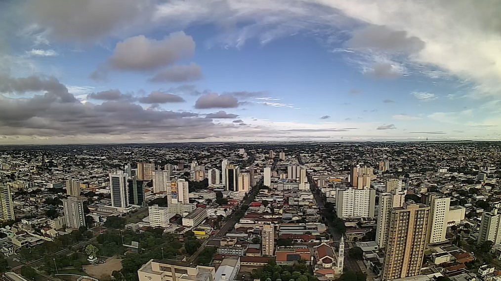Campo Grande nesta manhã de sexta-feira