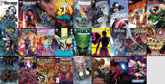 Marvel Comics - Week 390-394 (June, 2020)