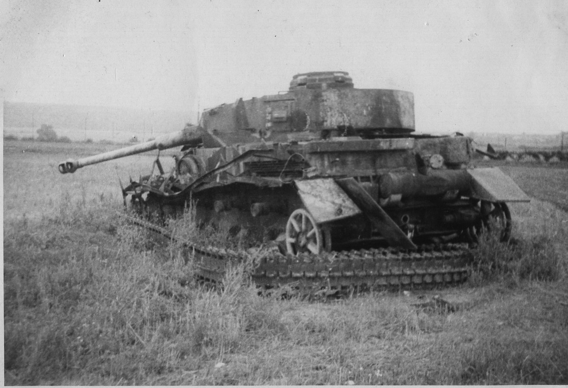 Panzer IV In Luneville, France (1945)