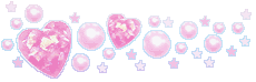 Heart gem with pearls divider