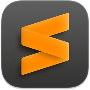 Sublime Text 4 Build 4113 macOS