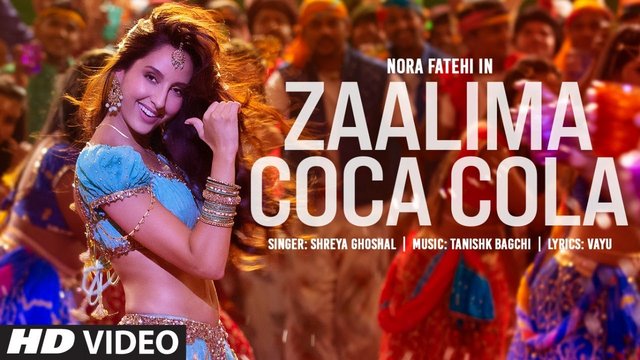 Zaalima Coca Cola By Nora Fatehi Official Music Video (2021) HD