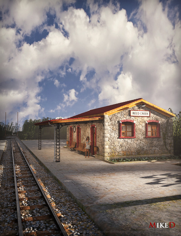 MD Traditional Train Station (REPOST)