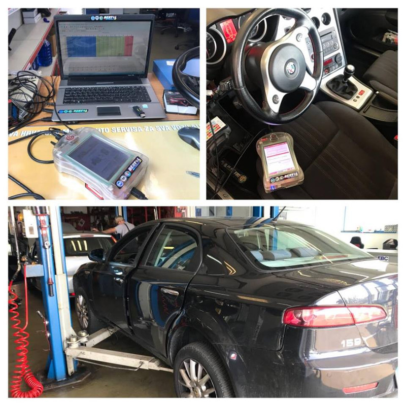 AR 159 1.9 16V Chip  20%, EGR, DPF, regeneracije OFF