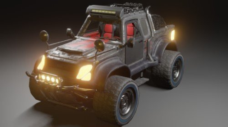 RZ Truck 3D Model