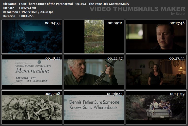 Out There Crimes of the Paranormal - S01E03 - The Pope Lick Goatman.mkv