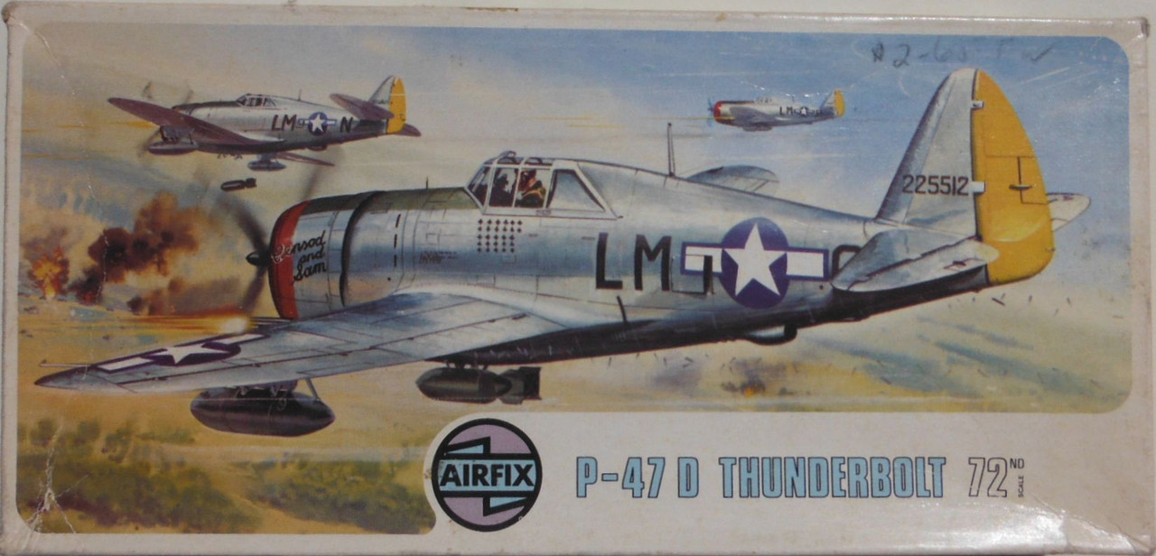 Airfix 72 Republic P-47D Thunderbolt (02055-6)