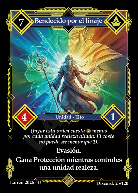 BENDECIDO POR EL LINAJE