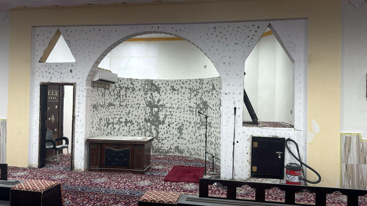 صورة المسجد قبل الترميم