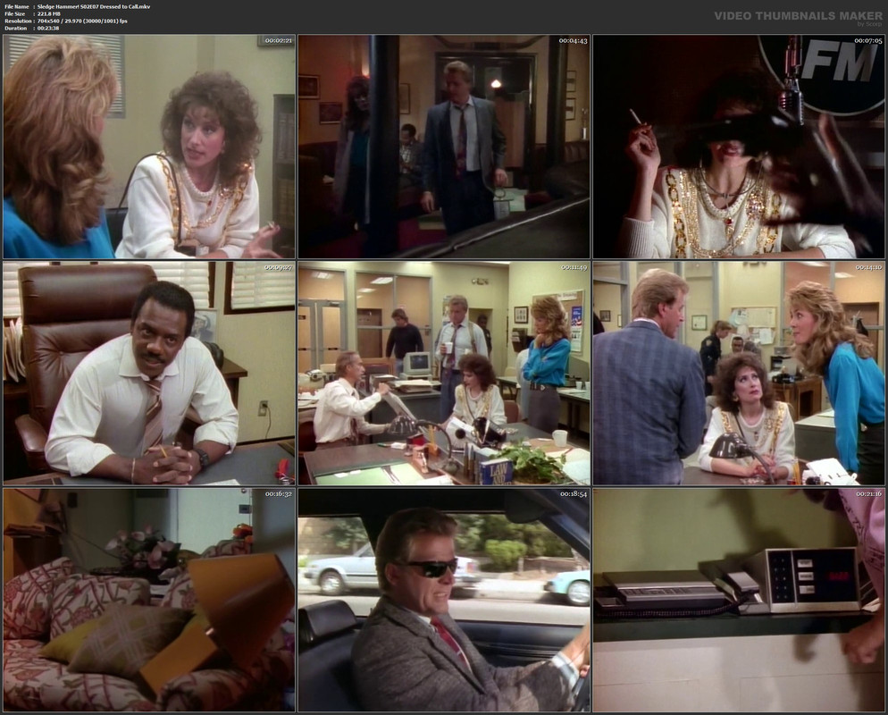 Sledge Hammer! S02E07 Dressed to Call.mkv