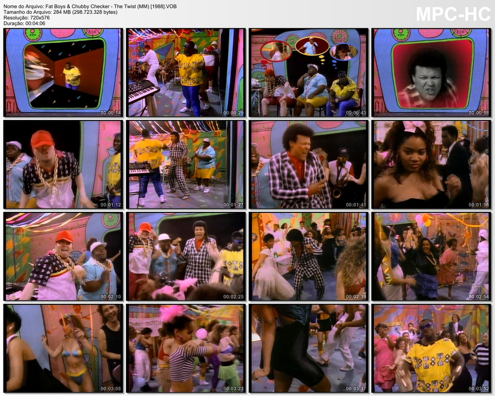 Fat Boys & Chubby Checker - The Twist (MM) [1988]
