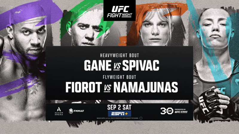 Промо преди UFC Paris: Ган - Спивак