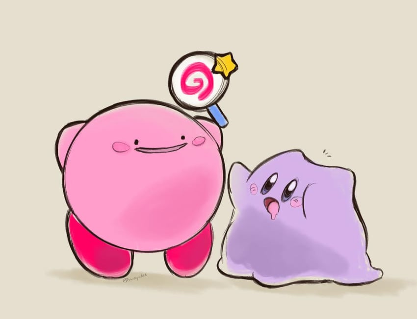 kirby-and-ditto-pokemon-and-1-more-drawn