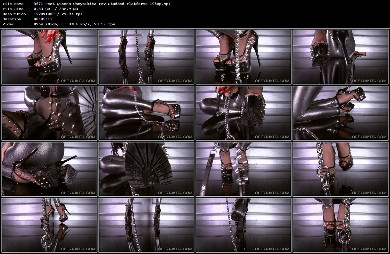 3671 Feet Queens Obeynikita Pov Studded Platforms 1080p mp4