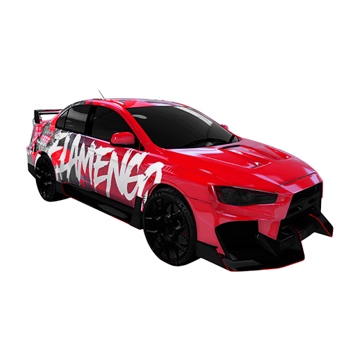 Lancer Evo Flamengo
