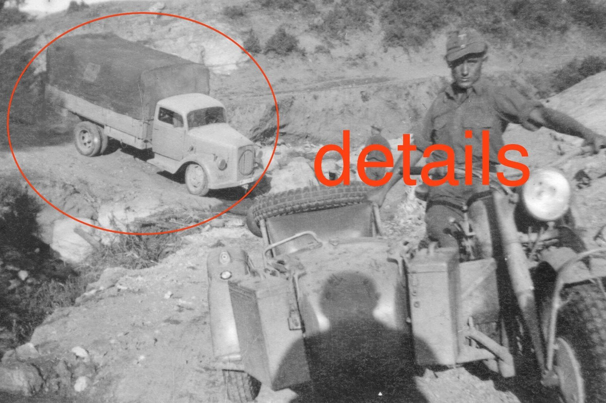 118.Jäger-DivisionBalkan 1943 BMW R75 Steyr 1500