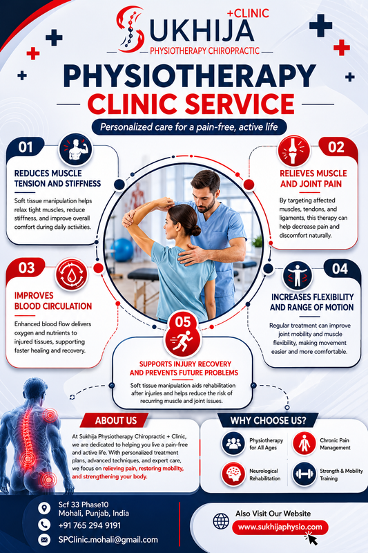 Top Benefits of Soft Tissue Manipulation Physiotherapy for Muscle and Joint Pain