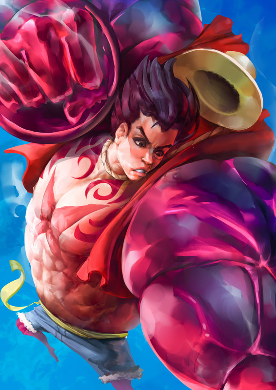 Luffy Gear 4