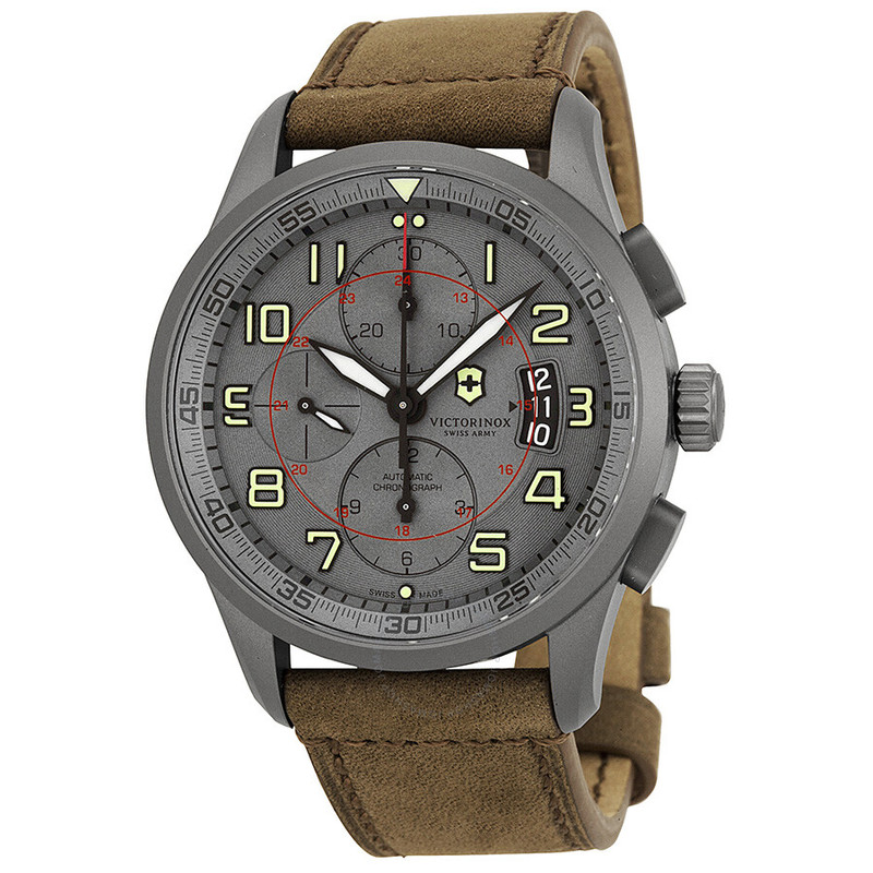 victorinox-airboss-grey-dial-chronograph-brown-leather-mens-watch-241599