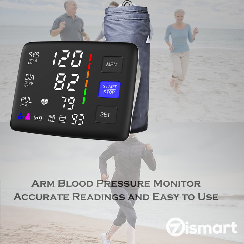 Easy-to-use blood pressure monitor