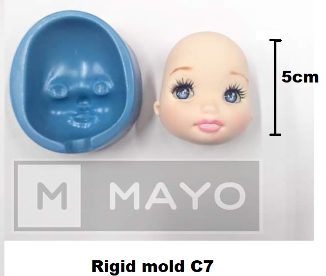 cold porcelain molds