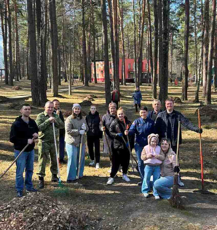 Участие в областном субботнике