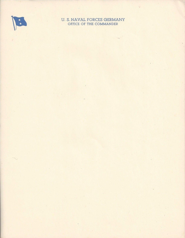 Folio ( US Naval Forces Alemania - Oficina Mando ) - 02a