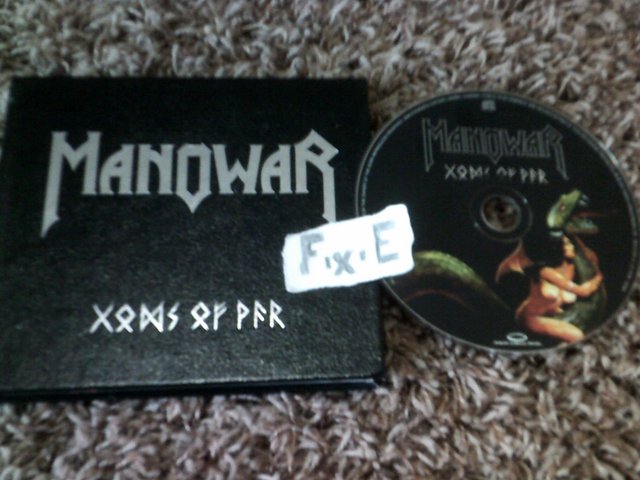 Manowar - Gods of War (CD, 2007) FLAC LossLess