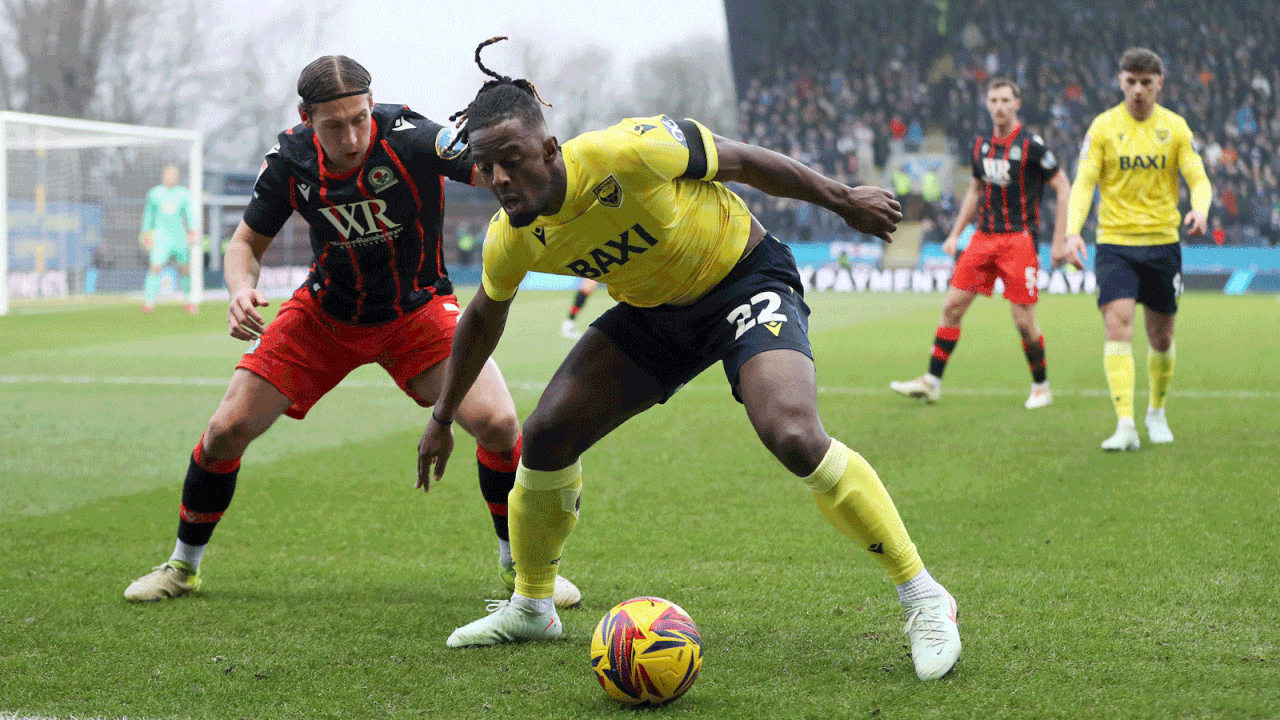 Blackburn Rovers vs Oxford United, 02h45 ngày 10/12