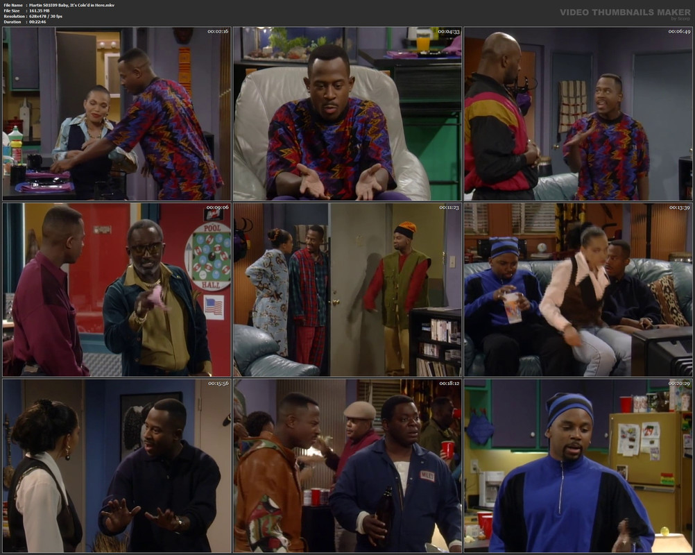 Martin S01E09 Baby, It's Cole'd in Here.mkv