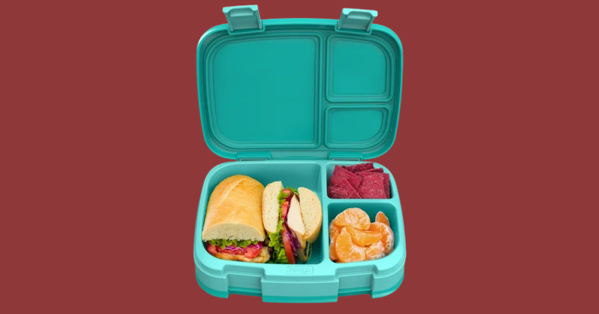 Save on a 4-Compartment Bento Lunch Box at Walmart Save on a 4-Compartment Bento Lunch Box at Walmart