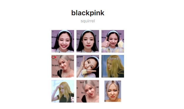 Stiker bergerak WhatsApp (WA) Blackpink