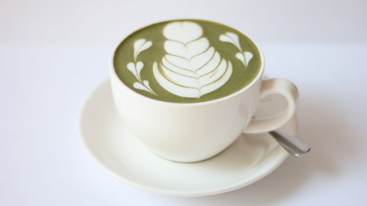 Зеленая матча латте (350мл)