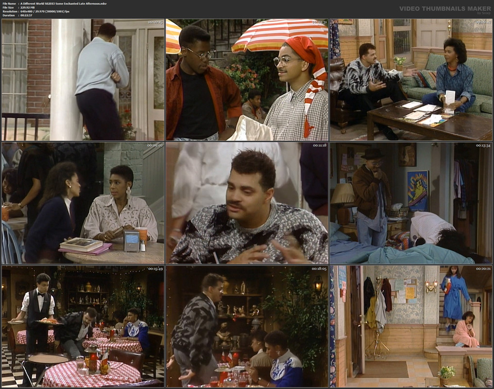 A Different World S02E03 Some Enchanted Late Afternoon.mkv