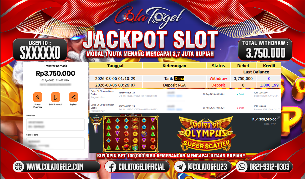 JACKPOT SLOT GACOR!!