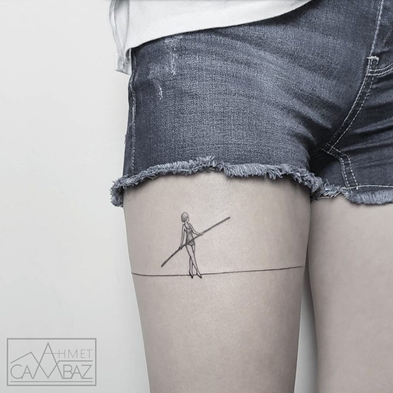 35 минималистичных татуировок, которые притягивают своей неброской красотой