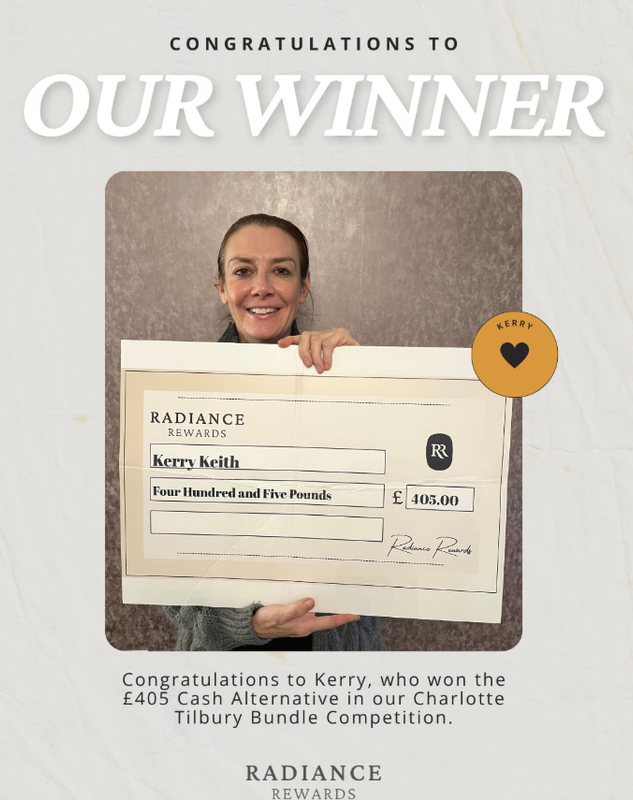 Kerry Wins £405 Cash Alternative in Our Charlotte Tilbury Bundle Competition