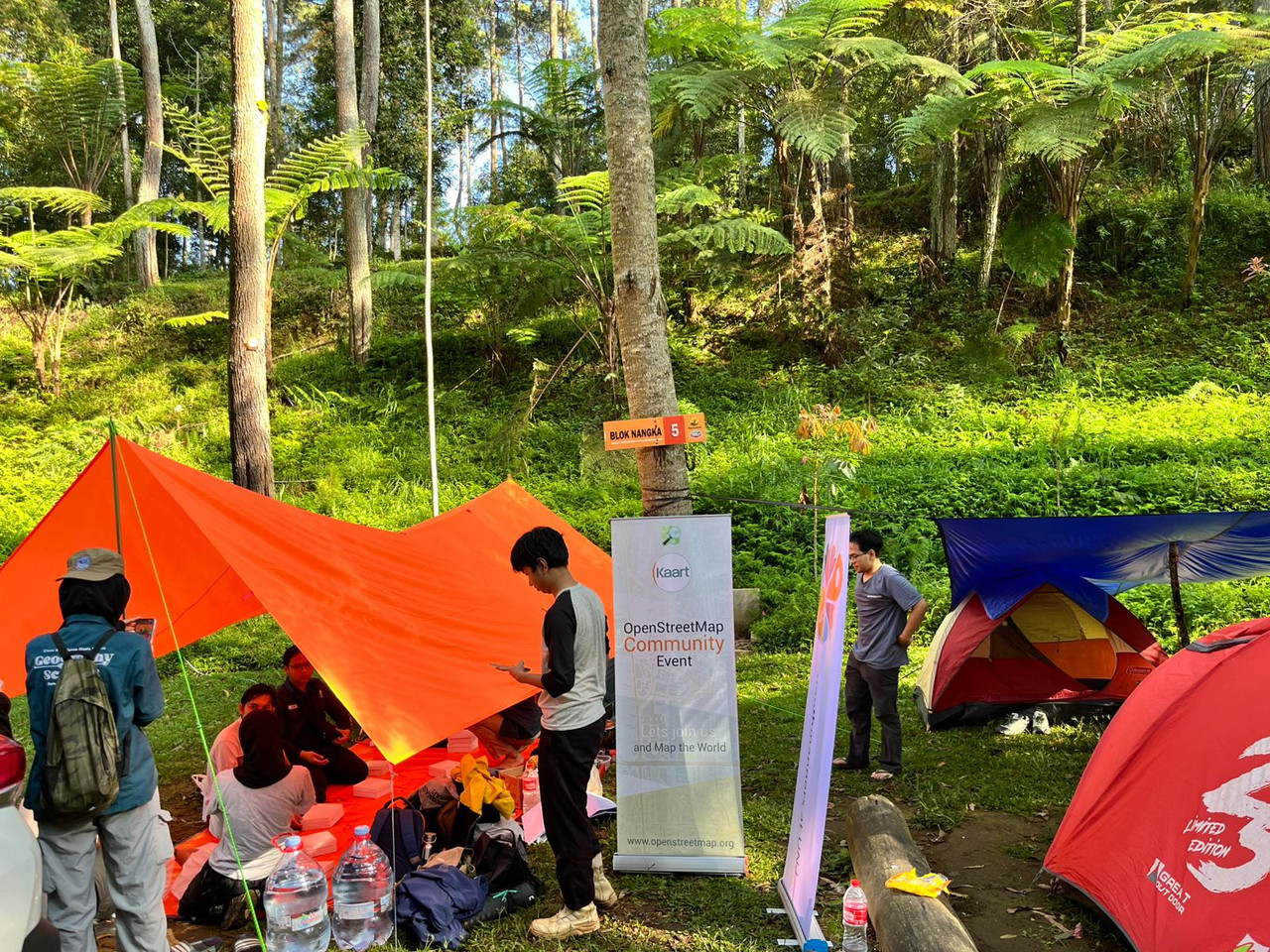 Our tents