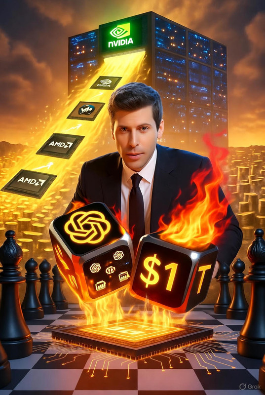 OpenAI Arremessa US$ 1 Trilhão na Mesa: A Aposta que Pode Engolir o Mundo (ou Derretê-lo em Chips Quentes)