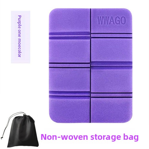 5 Pack Purple Portable Folding Foam Seat Pads Waterproof Damp Proof Mats for Park Camping Beach Hiking global Outdoor Activities
