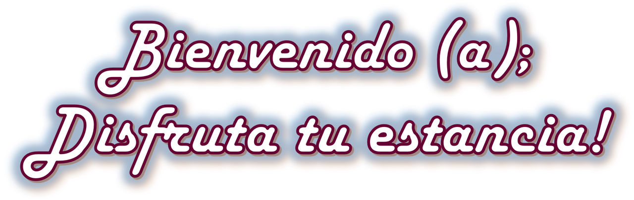 Bienvenido (a)