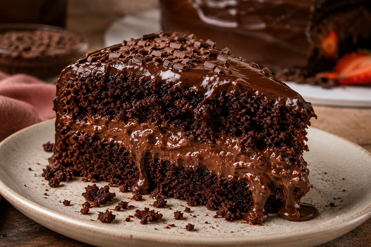Bolo bonito e delicioso
