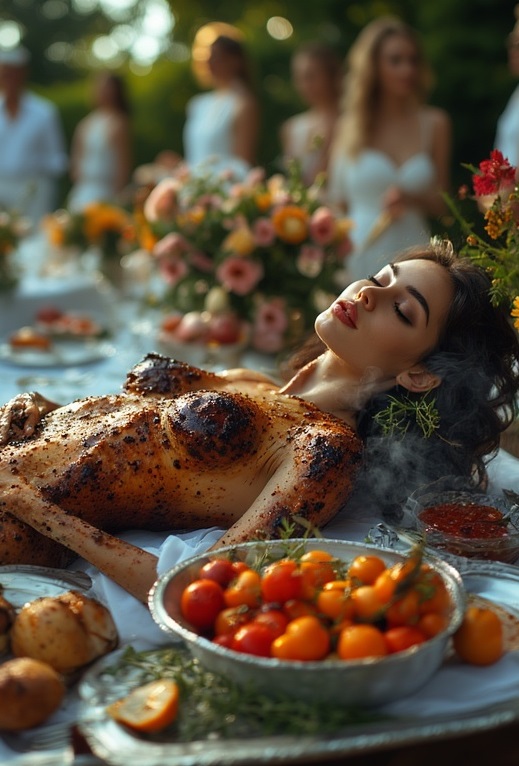 Garden wedding wom served Blackh 0 95