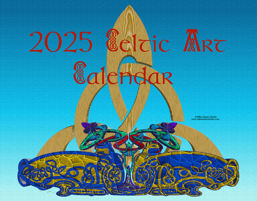 2025 Celtic Knot Art Calendar