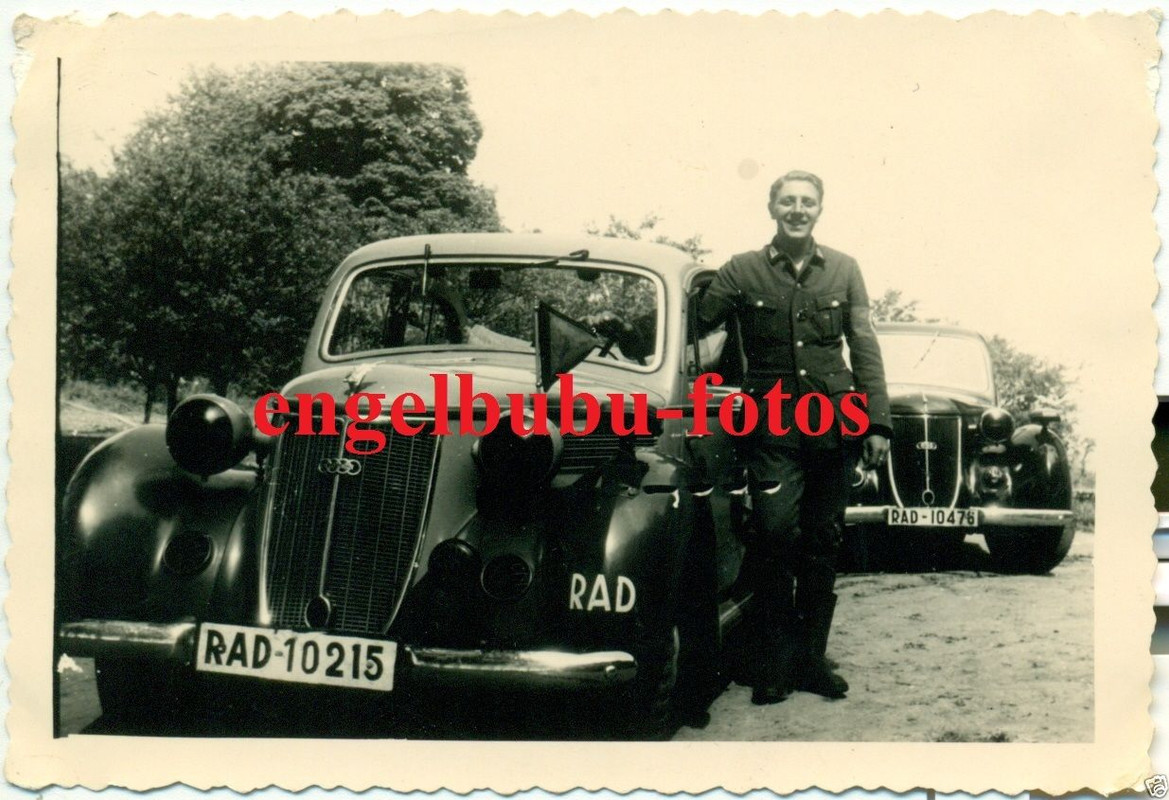 FOTO - FAHRZEUG - KÜBELWAGEN - Kennzeichen
