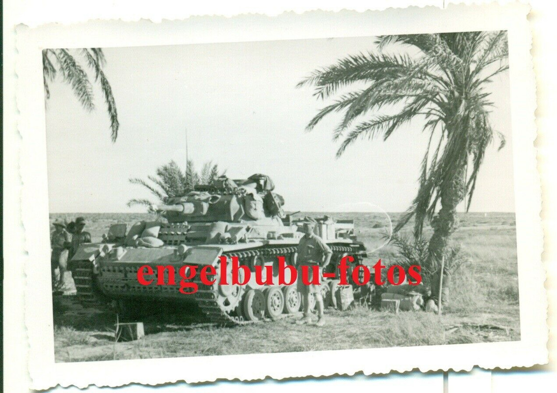 Afrikakorps - WH - PANZER III mit Tarnung - WÜSTE - 5