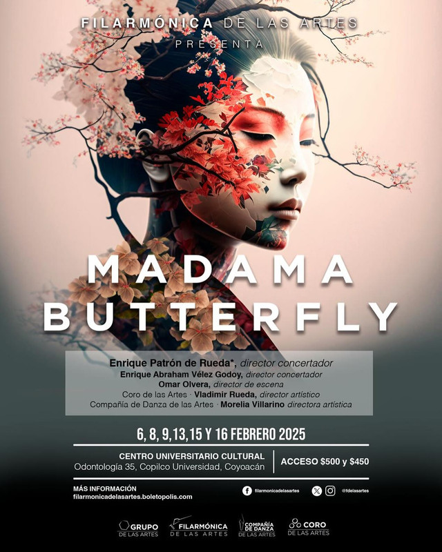 MADAMA BUTTERFLY, REGRESA A LOS ESCENARIOS