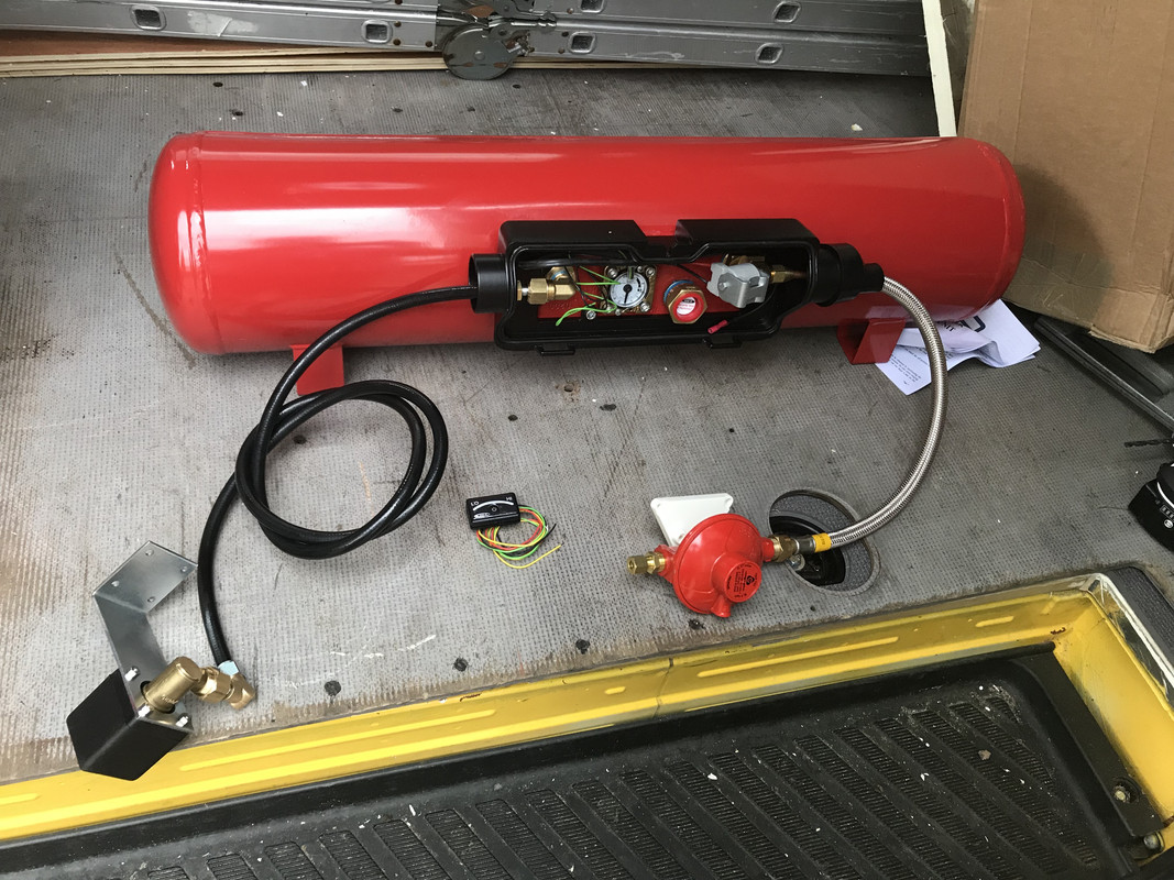 Propane Tank Passenger Side Undermount