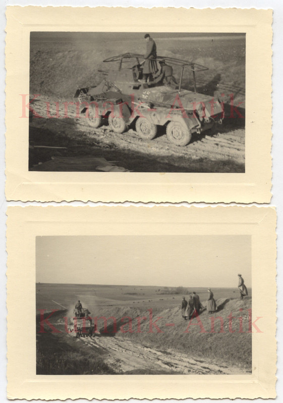 Fotos Wehrmacht 26.Panzer Div. Aufklärungs Abteilung Funker 8 Ra